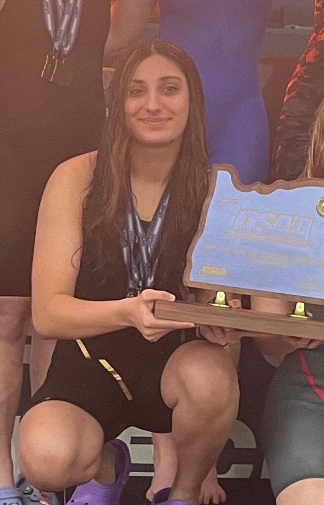 High school swimmer Tia Chakrapani shares her MG story to help others understand that while MG may not be a visible illness sometimes, it is still very real.