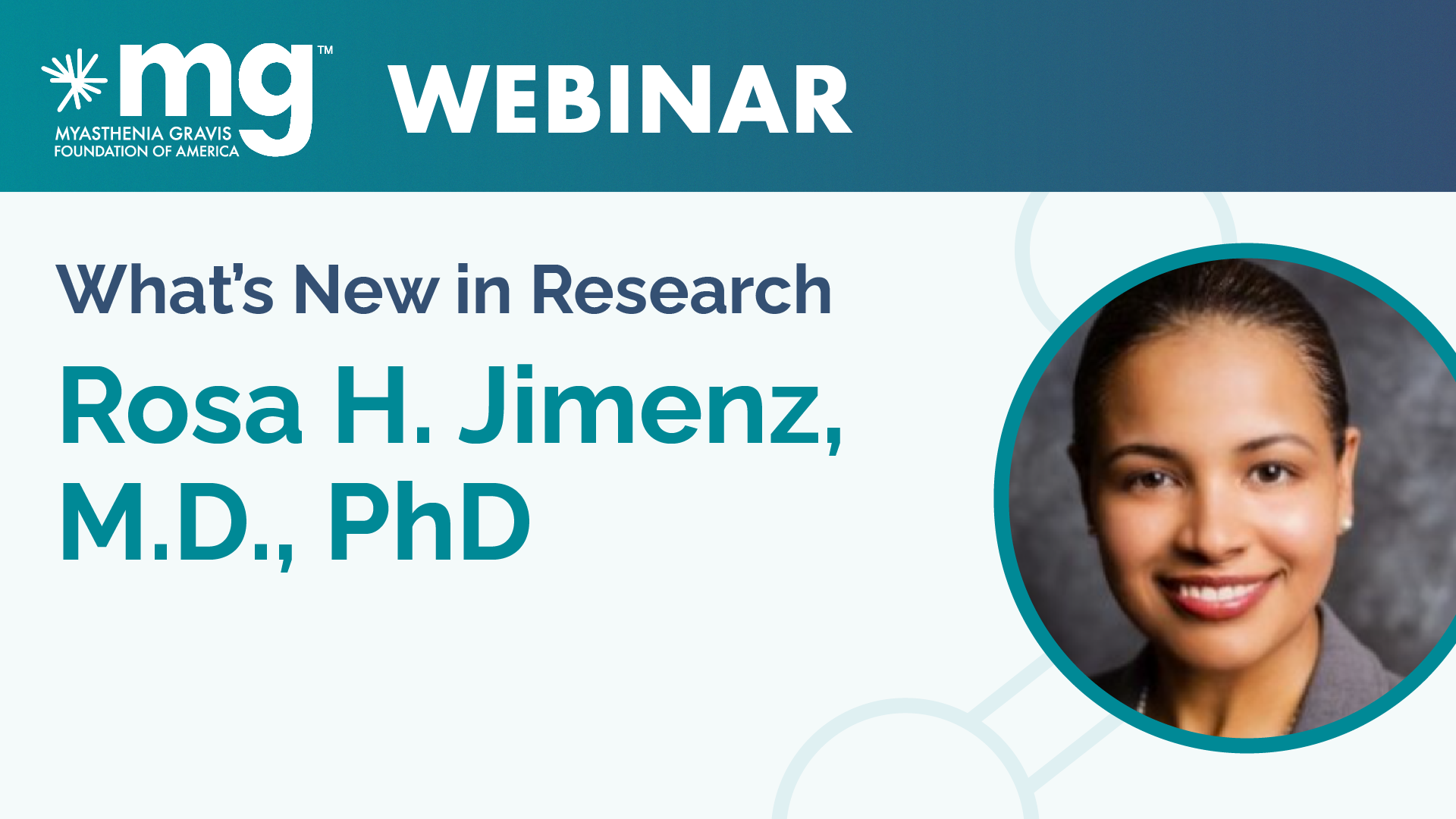Webinar: A Study to Assess Efficacy and Safety of Efgartigimod PH20 SC in Adults With Ocular Myasthenia Gravis (ADAPT oculus)
