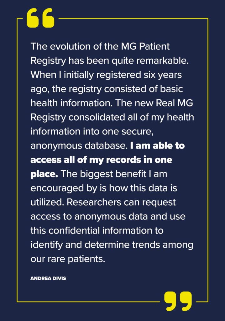 quote on why a patient participated in the registry